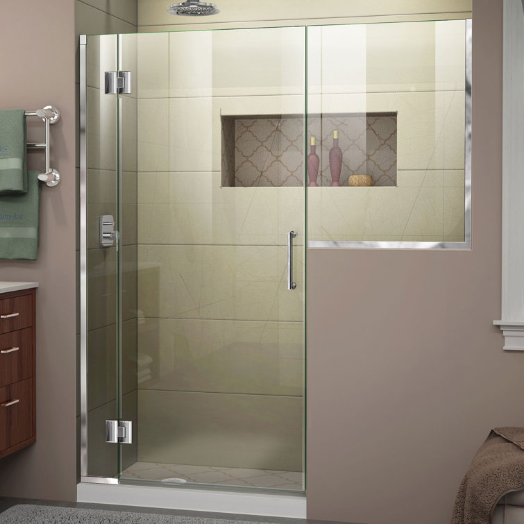 DreamLine UnidoorX 62" W x 72" H Frameless Shower Door with ClearMax